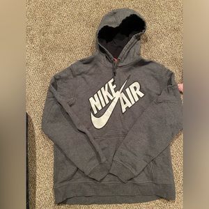XL Nike Air Gray Pullover Hoodie